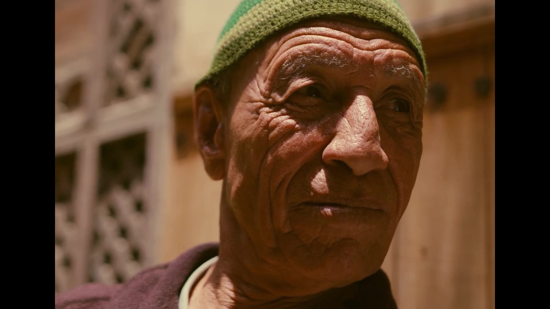 A portrait from the Egyptian visual sequence